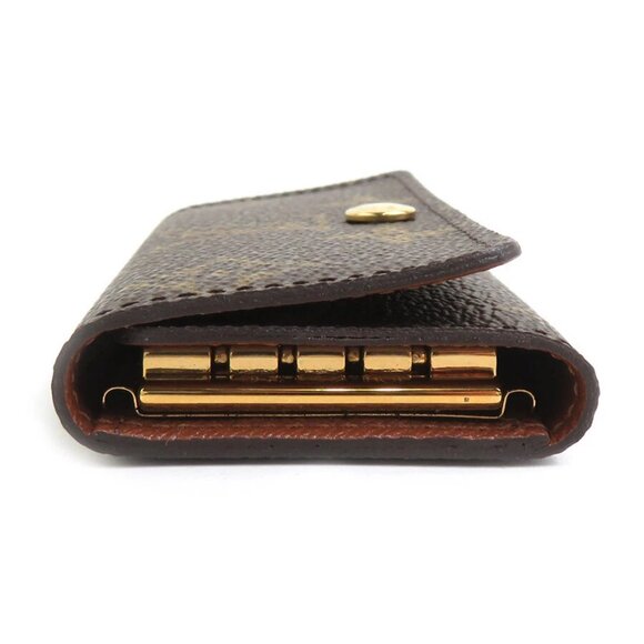 LOUIS VUITTON Monogram Multicles 4 Key Case Brown/Gold - Picture 3 of 8